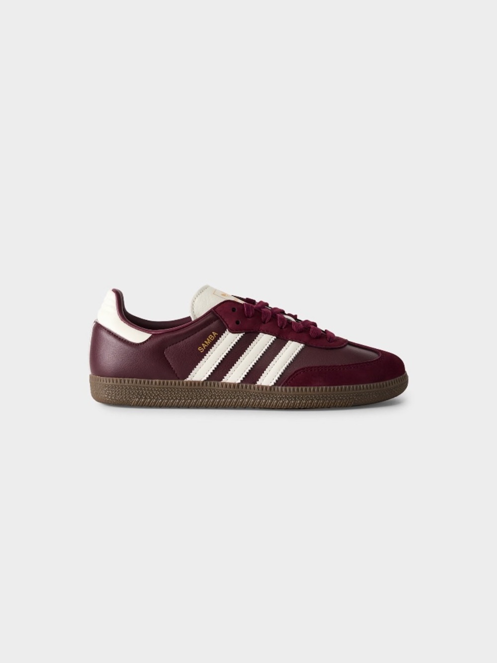 adidas Samba Sneakers Maroon/ Off Wt/Gum